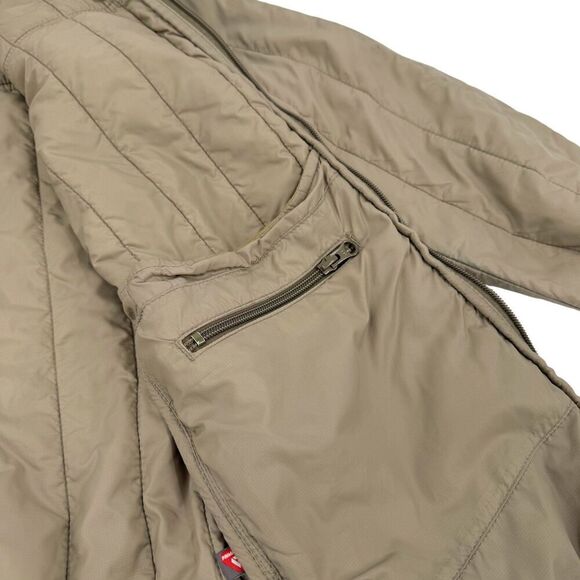 Filson Men's Ultra-Light Quilted PrimaLoft Jacket Rustic Tan Small *Flaws - Picture 5 of 16